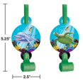thumbnail image 2 of Creative Converting Ocean Party Blowers, 5.25? x 2.55?, Multicolor, 2 of 2