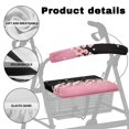 thumbnail image 5 of HELLHERO Cherry Blossom Anti-Slip Seat Cushion & Backrest Cover Walking Aid Backrest Cover Indoor/Outdoor Use Halloween Gift, 5 of 7