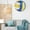 C, variant on Basketball Football Baseball Volleyball Clock Wall Clock Bedroom Living Room Decoration Clock Motion Mute Punching Wall Clock Digital Clock with Seconds