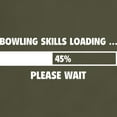 thumbnail image 3 of CafePress - Bowling Skills Loading Dark T Shirt - Men's Classic Graphic Cotton T-Shirt, 3 of 4