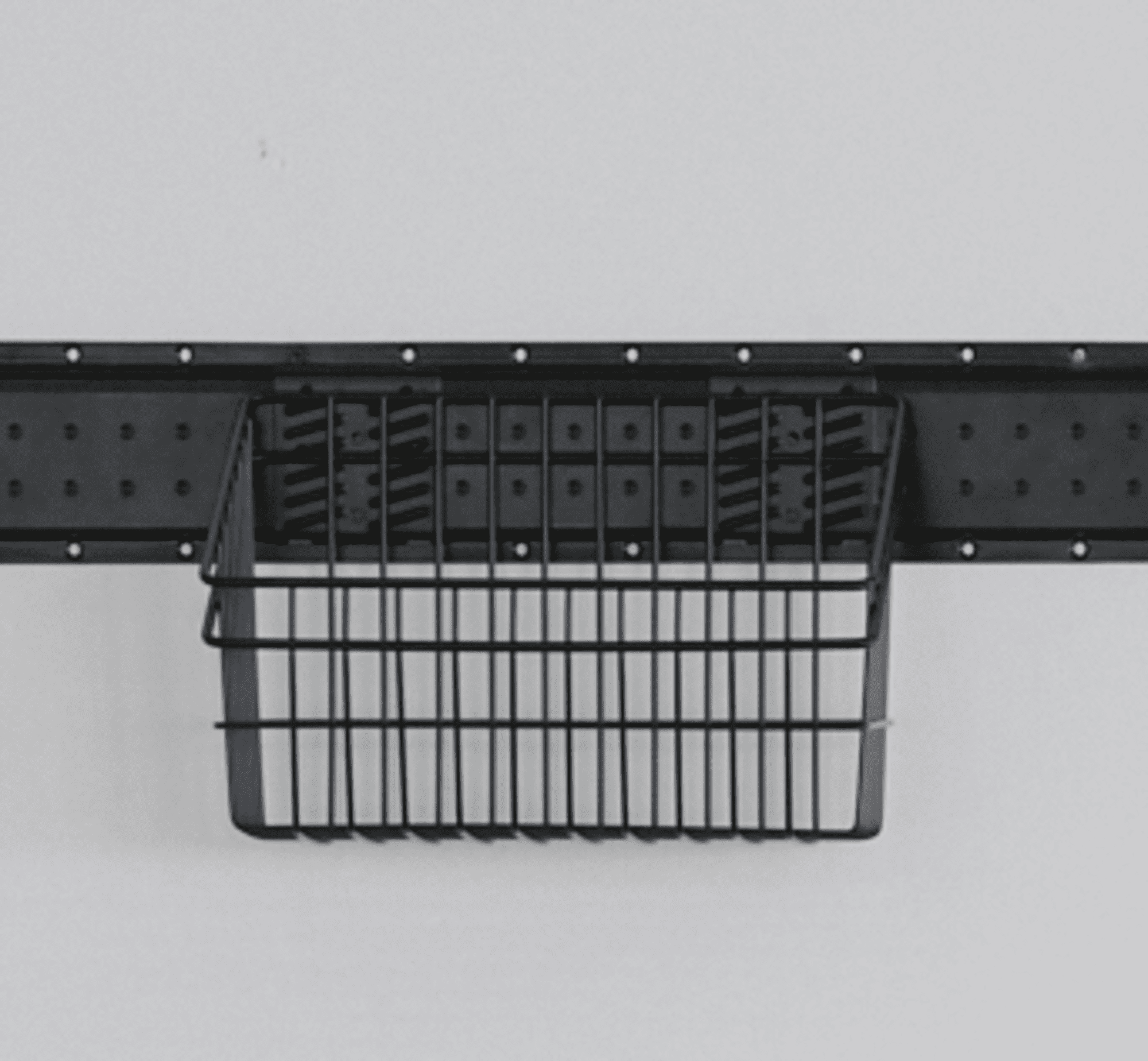 HART Garage Storage Wire Basket, 55lb Capacity, Heavy Duty Metal, New Condition