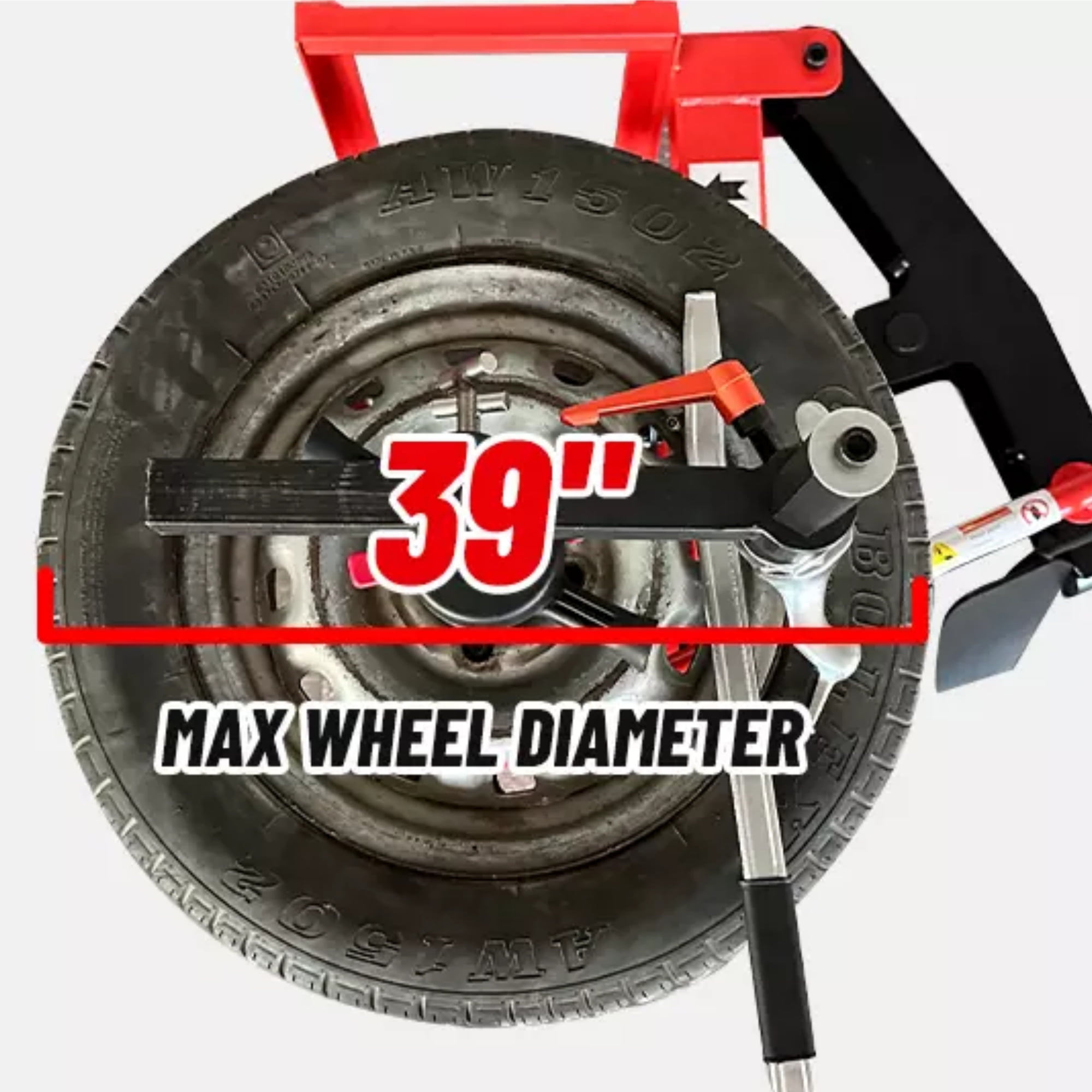 KATOOL KT-2002 Manual Tire Changer Kit with Pre-Drilled Disc Inner Holes