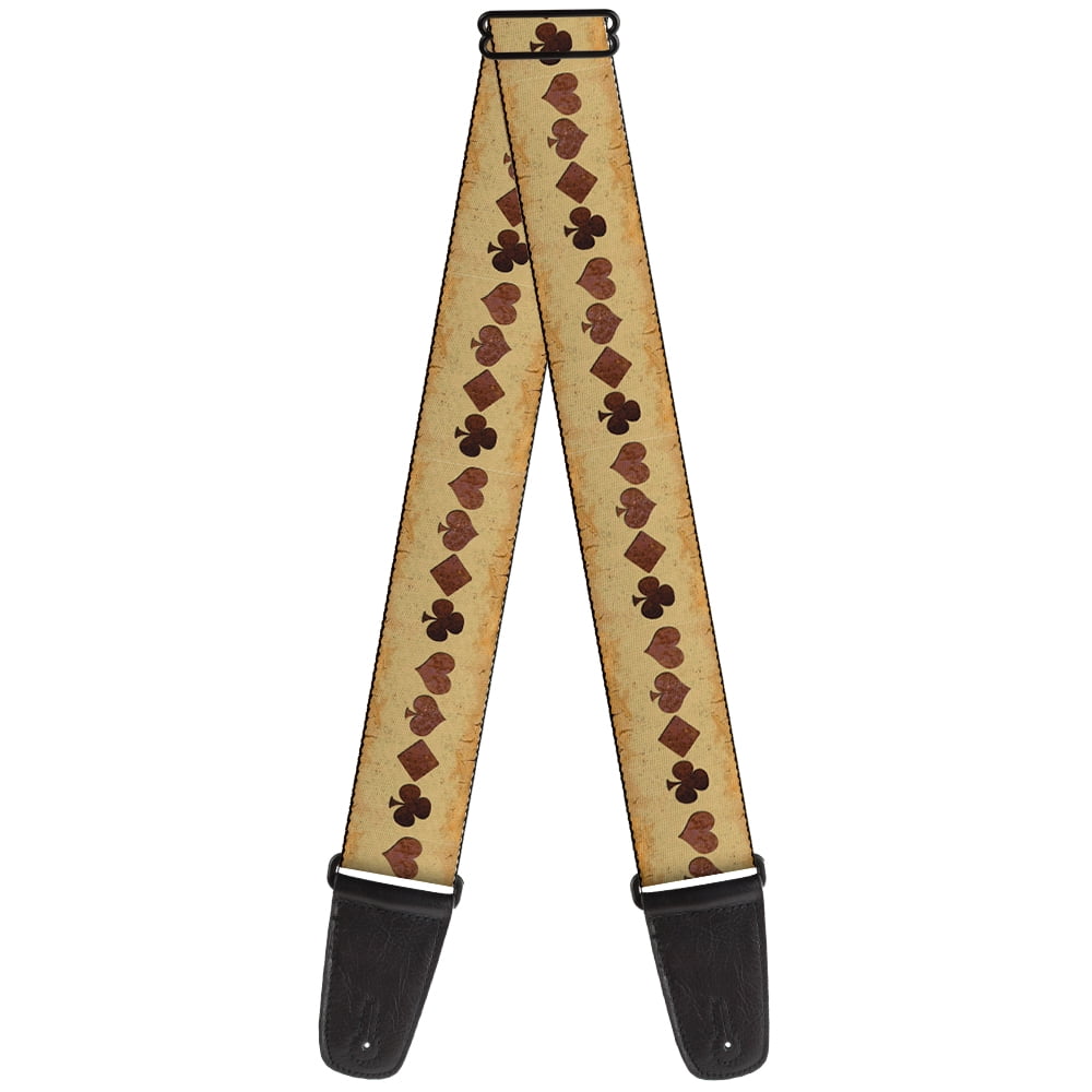 Buckle-Down Guitar Strap, Suits Tan Stone, 2 Inches Wide