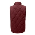 thumbnail image 6 of Gaexia Vest for Women 2025,Quilted Vest for Women Cold Weather Outerwear Lightweight Warm Sleeveless Jacket Layering Comfort, 6 of 6