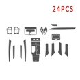 thumbnail image 2 of For Toyota Camry 06-11 Carbon fiber Black Car Interior Decor Kits Trim Sticker, 2 of 5