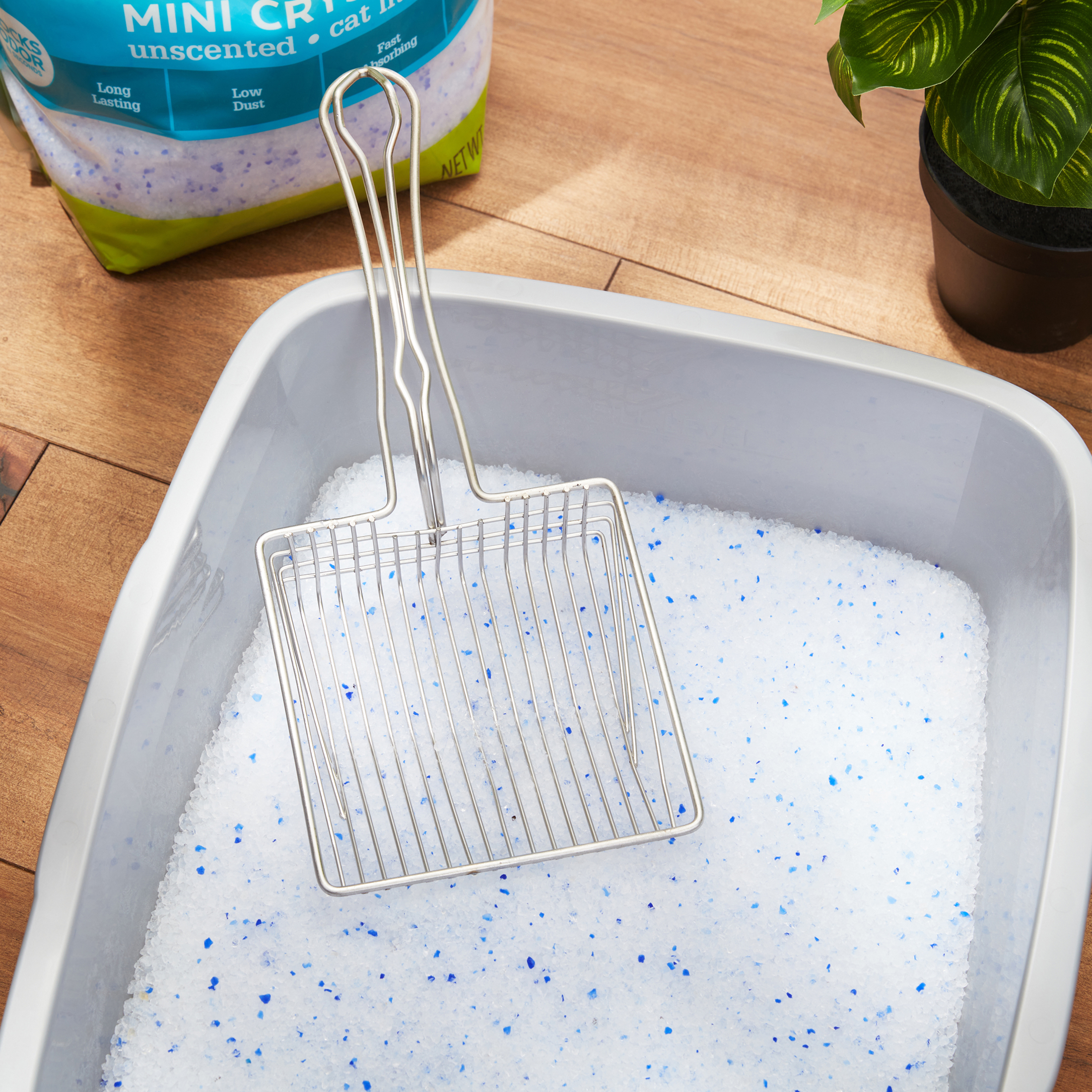 Vibrant Life Stainless Steel Cat Litter Scoop photo 2
