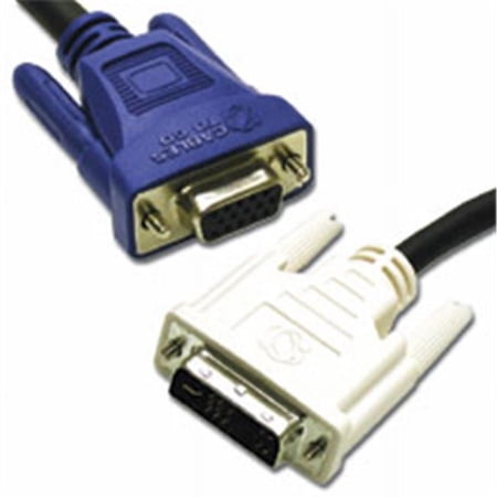 UPC: 0757120269557 | C2G 3m Dvi-a Male To Hd15 Male Video Cable (26955)