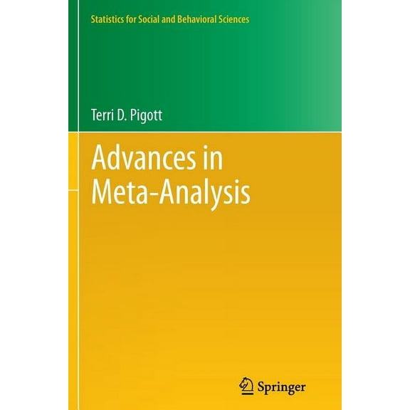 Statistics for Social and Behavioral Sci Advances in Meta-Analysis, (Paperback)