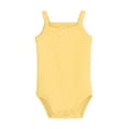 thumbnail image 2 of Paiwinds Summer Toddler Girls Sleeveless Bodysuit Scoop Neck Spaghetti Strap Bow Embossed Romper Casual Stretch Regular Fit Onesies for Baby Girls, 2 of 9