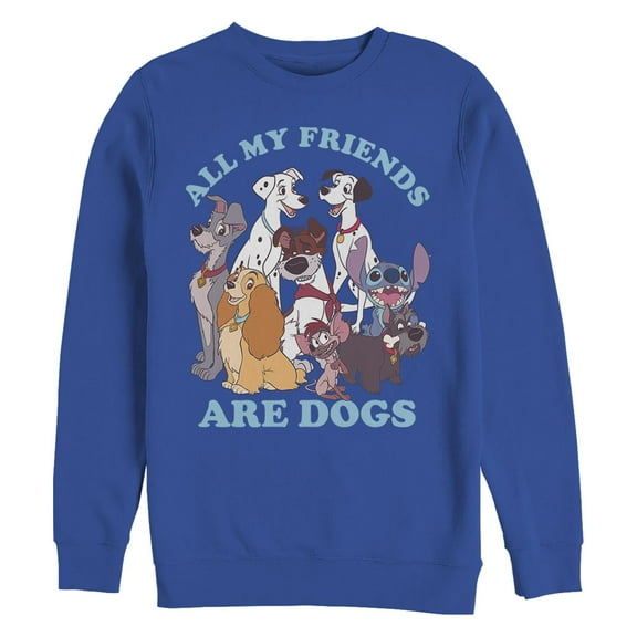 Men's Disney All My Friends Are Dogs Sweatshirt