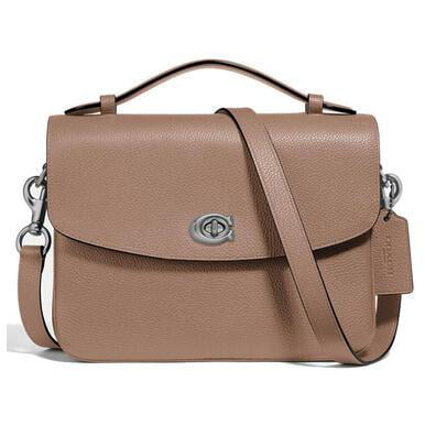 Coach Women's Cassie Crossbody Leather Bag - Taupe 