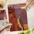 thumbnail image 2 of Lantern Press 1000 Piece Jigsaw Puzzle, Grand Canyon National Park, Arizona, Bighorn Sheep on Point, 2 of 5