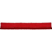 3/16" Cord with Lip, Cayenne
