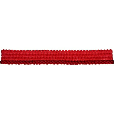 3/16" Cord with Lip, Cayenne