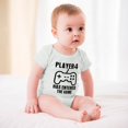thumbnail image 3 of Player 4 Has Entered The Game Baby Bodysuit - Boy Girl Cute Newborn Clothes Funny Infant Outfit White-style-1 6months, 3 of 7