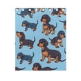 thumbnail image 5 of Dachshund Or Dogs Curtains Black Out Curtains for Sliding Glass Doors Bedroom Living Room Bathroom 2 Panels Set, 5 of 5