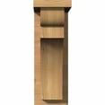 thumbnail image 2 of 5 1/2"W x 12"D x 16"H Yorktown Smooth Corbel w/Backplate, Western Red Cedar, 2 of 9