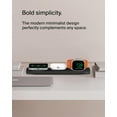 thumbnail image 2 of Belkin MagSafe 3-in-1 Wireless Charging Pad - Fast Wireless Charging for Apple Watch, iPhone 16, iPhone 15, iPhone 14, & iPhone 12 Series, & AirPods - Charging Station for Multiple Devices - Black, 2 of 7