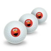 Sesame Street Elmo Face Novelty Golf Balls 3 Pack