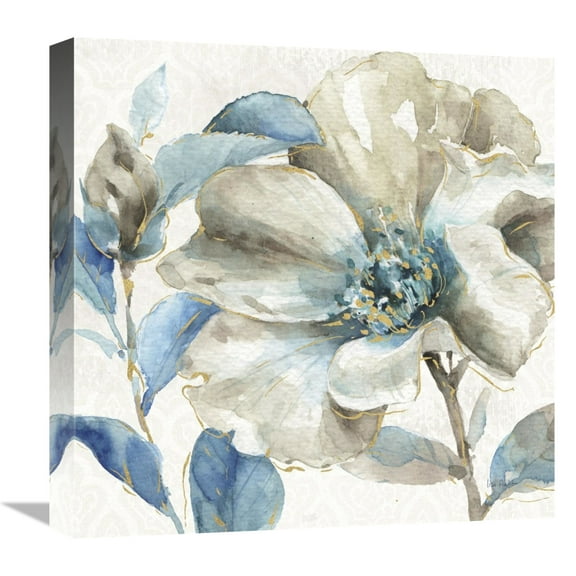 Global Gallery's 'Indigold IV' By Lisa Audit Stretched Canvas Wall Art