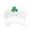 White, variant on Bibifish Unisex Men Women Vintage Baseball Cap Green Clover Embroidery Adjustable Strap St. Patrick'S Day Holiday Celebration & Outdoor Activities Cap