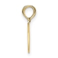 thumbnail image 2 of FJC Finejewelers 10k Yellow Gold Reversible Break Apart Mizpah Heart Charm, 2 of 7