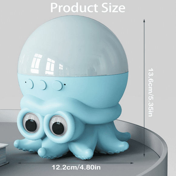 Salange Lampe de Projection Océan Pieuvre, Décoration de Chambre d'Enfants Esthétique, Chambre à Coucher Salle de Jeux Décoration de Théâtre à Domicile Cadeau pour Enfants Adultes