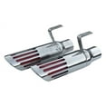 thumbnail image 3 of Pypes EVT89 Exhaust Tip - Slip-On - 2-1/2 in Inlet - 3 in Round Outlet - 7 in Long - Single Wall - Single Wall - Rolled Edge - Angled Cut - Red Slotted Tip - Polished Stainless - Pair, 3 of 3