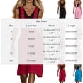 thumbnail image 3 of Mifsaly Linen Overalls for Women Loose Fit Wide Leg Suspenders Jumpsuit Knee Length Summer Casual Pants Adjustable Straps Elegant Office Work Overall 2026 M, 3 of 9