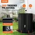 thumbnail image 2 of VEVOR Collapsible Rain Barrel, 66 Gallon/250 L Portable Rain Water Collection Barrel, PVC Rainwater Collection System with Spigots and Overflow Kit, Water Barrel for Garden Water Catcher, 2 of 9