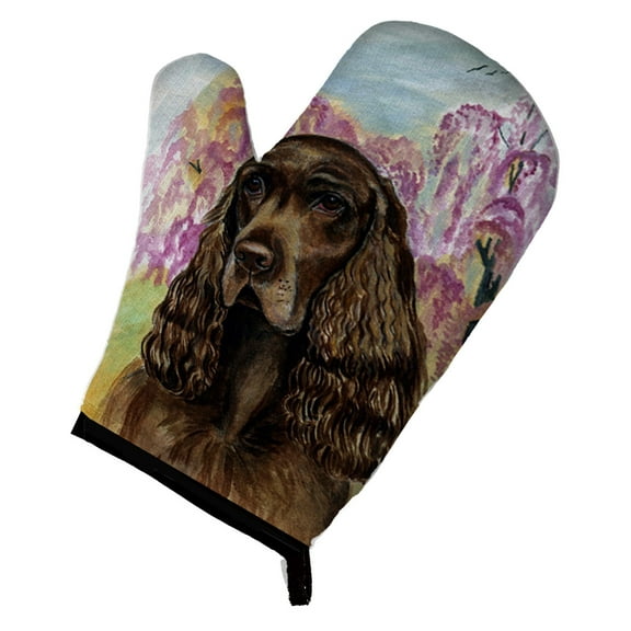 Field Spaniel Oven Mitt