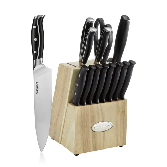 Juego de bloques de cuchillos Cuisinart C77TRN-15P Nitrogen Collection, 15 piezas