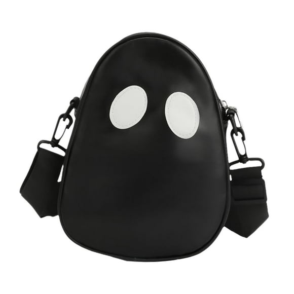 Bolso bandolera ajustable jinwen con cremallera para hombres negro