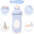 thumbnail image 4 of MorisMos Giant Unicorn Plush Stuffed Animal Long Pillow 23.6'', 4 of 8