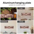thumbnail image 5 of PRIVATE CORNER Tin Sign Vintage Metal Poster Living Room Bar Man Cave Home Wall Art Decor 4x16inch, 5 of 8