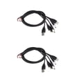 thumbnail image 1 of Cable macho USB DIY Hugo 2.0 a Enchufe 2 Pin 100cm, 1 of 5