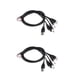 thumbnail image 1 of 2x 5pcs Diy Usb 2.0 Un Enchufe 2 Pin 2 Cable Conector de, 1 of 5