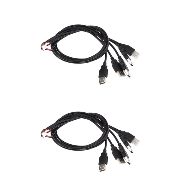Cable macho USB DIY Hugo 2.0 a Enchufe 2 Pin 100cm