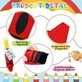thumbnail image 5 of Fufafayo Reusable Crayon Holders, Silicone Ice Sleeves With DIY Tags and Ribbon, Colorful Freezer Popsicle Holders forKidsSummer Treats, Party Favors or Classroom Snacks, Fun Creative Design, 5 of 5