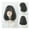 14inch 36cm-01, variant on Wig Black Natural Short Wigs Straight Wigs with Bangs Brown Pink Synthetic Hair for Women Daily Cosplay Heat Resistant Wig