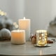 thumbnail image 1 of Adornos navideños, adornos navideños, regalos navideños, candelabro de cristal navideño, vela aromática, regalo navideño, decoración para cenas a la luz de las velas, decoración navideña, vela de cris, 1 of 7