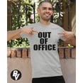 thumbnail image 2 of BROOKLYN VERTICAL Out of Office | Funny Sarcastic Vacation Retirement Adult Humor Joke Short Sleeve Crew Neck T-Shirt, 2 of 5