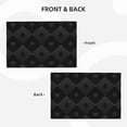 thumbnail image 4 of Rocae Black Poker Printed Heat Resistant Place Mats,Classic Hemstitch Cloth Fabric Placemats Imitation Linen Place Mat Table Mats 18x12 inch, 4 of 9
