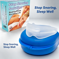 thumbnail image 4 of XIRQI 2026 New 3 Pack Mouth Guards for Teeth Grinding,Custom Fit Anti Snoring Night Dental Guard with Case for Sleeping for Home, Travel, Overnight, Sleep, 4 of 7