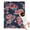 Pioneer Flower Floral, variant on Pioneer Flower Floral Print Pattern Blanket,Comfortable Soft Flannel Throw Blanket,All Season,Warm Lightweight Blankets for Sofa Bed Couch Living Room Chair,30"x40"