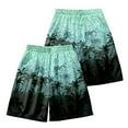 thumbnail image 3 of kpoplk Men's Swim Trunks Board Shorts Quick Dry Mens Swimming Trunks with Compression Liner(Mint Green,3X-Large), 3 of 6