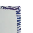 thumbnail image 3 of Ambesonne Geometric Fitted Sheet, Abstract Zebra Skin, Twin XL Size, Purple Red Yellow, 3 of 3