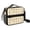 Bigfoot and Baby Beige Pattern, variant on Bigfoot and Tree Black Pattern Bento School Insulated Lunch Bag Box with Shoulder Strap and Bottle Holder, 11" X 9.5" X 3.5"