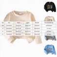 thumbnail image 3 of 3-4 Years Toddler Boys Crewneck Sweatshirt Long Sleeved Car Print Casual Tops Fall Winter Clothes for 18 24 Months 2t 3t 4t 5t Toddler Kids, 3 of 9