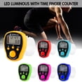 thumbnail image 2 of BETTERLIFE LED Finger Tally Counter with Random Luminous Colors Electronic Counting Lot J4 T7X3, 2 of 8
